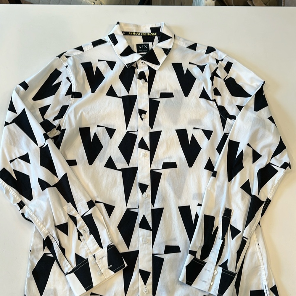 Men’s Armani Exchange long sleeve shirt